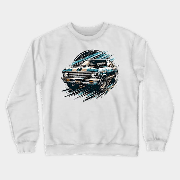 Chevy Nova Crewneck Sweatshirt by Vehicles-Art